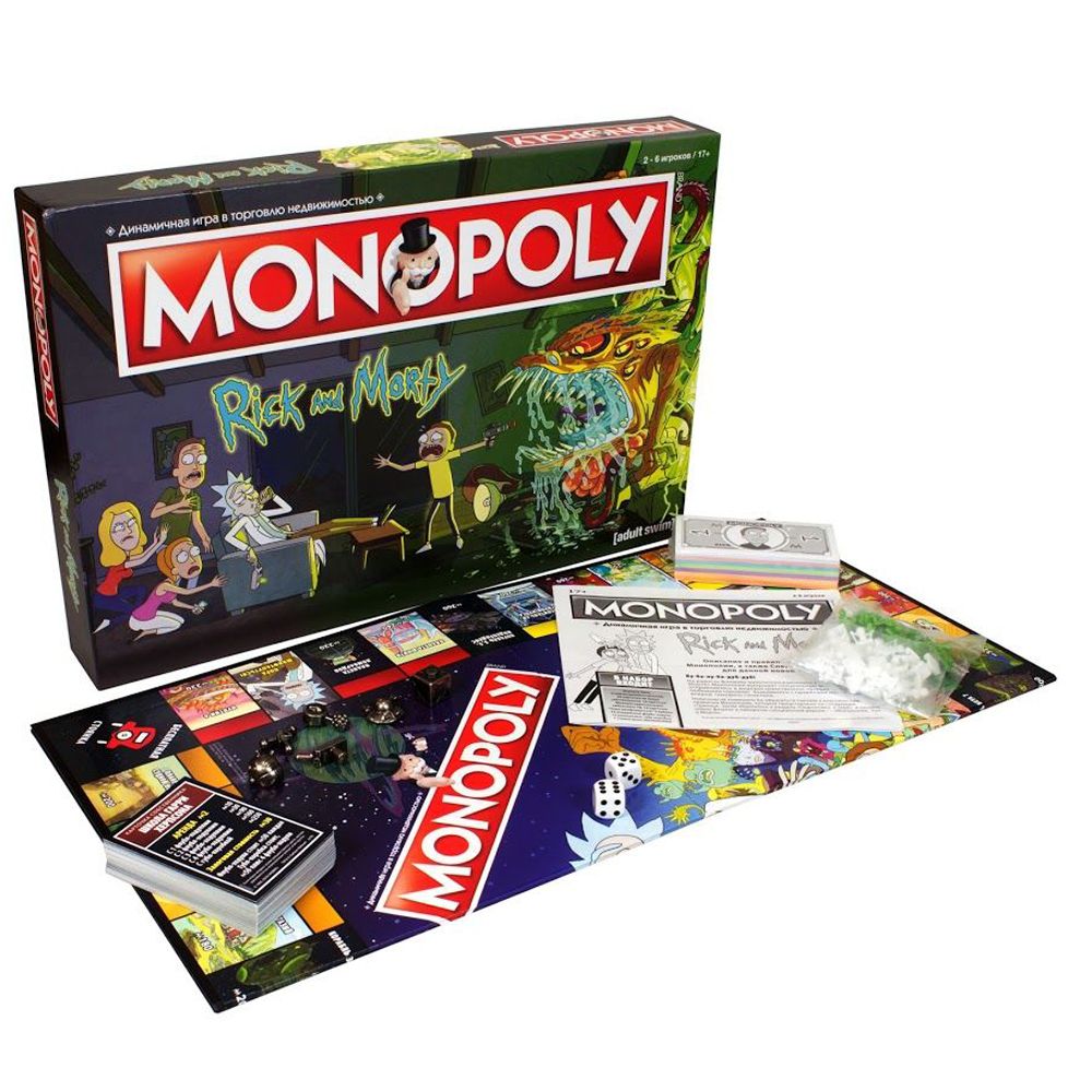 Игра настольная "Монополия. Рик и Морти" - 2