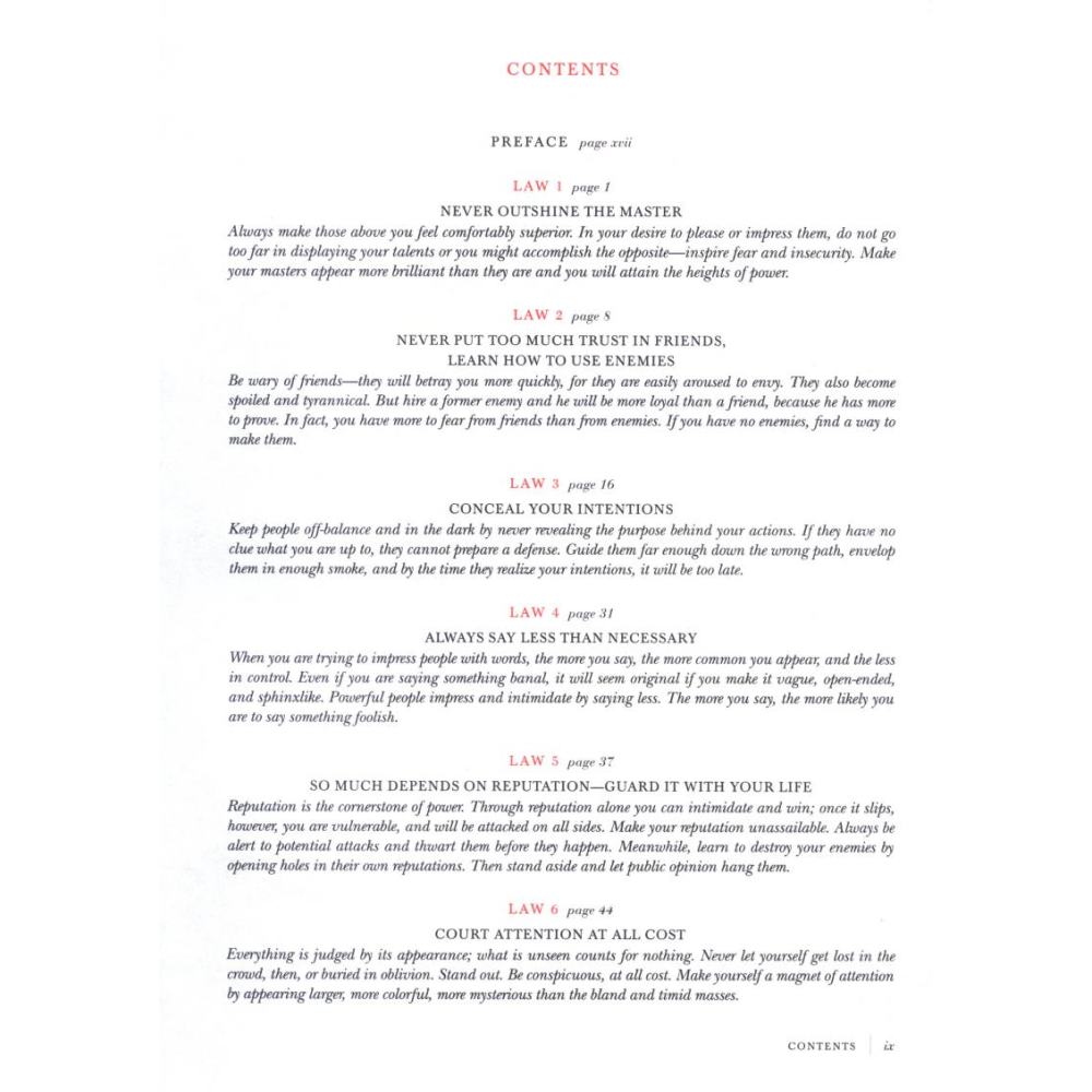 Книга на английском языке "The 48 Laws Of Power", Robert Greene