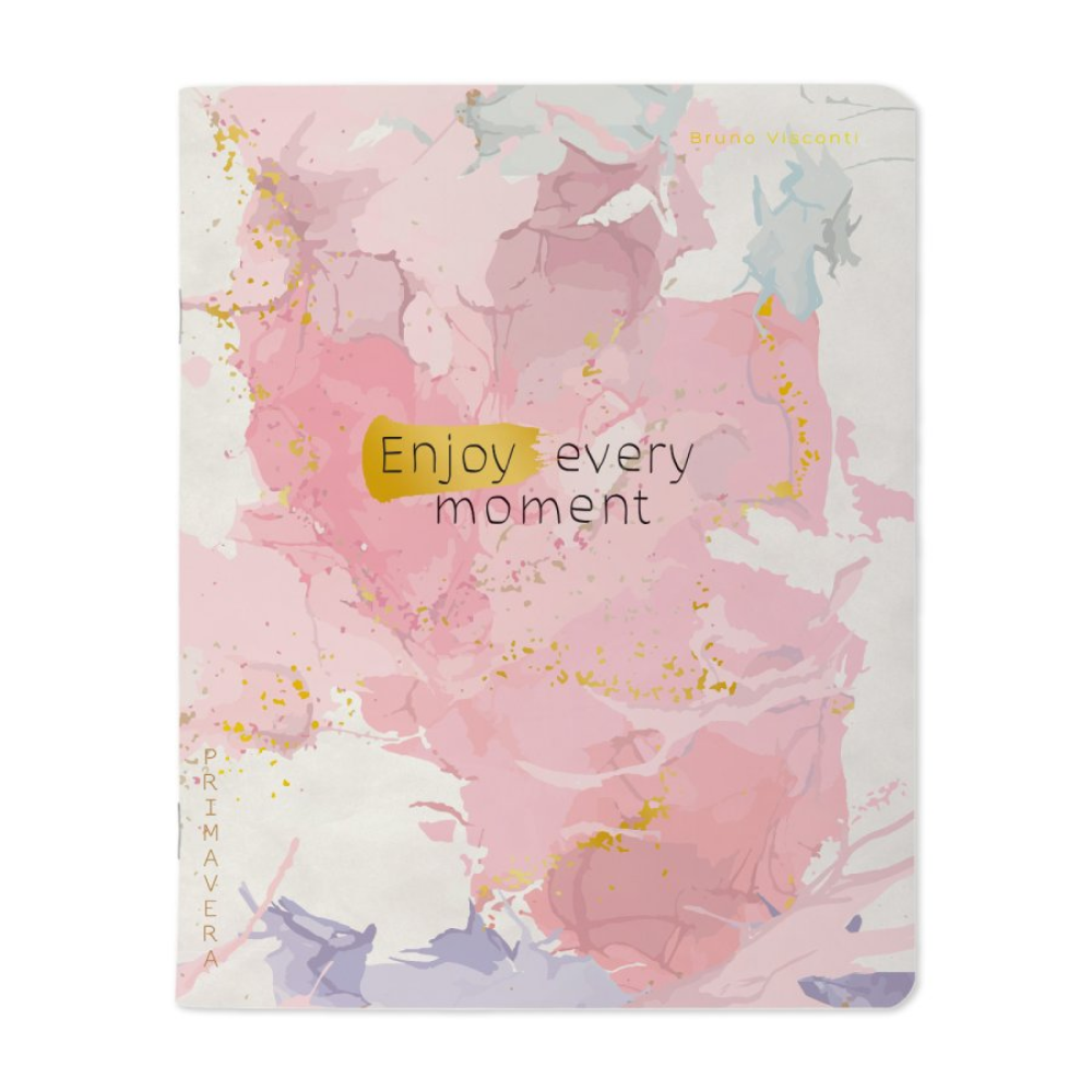 Тетрадь "Primavera", A5, 48 листов, клетка, скоба сбоку, ассорти - 6