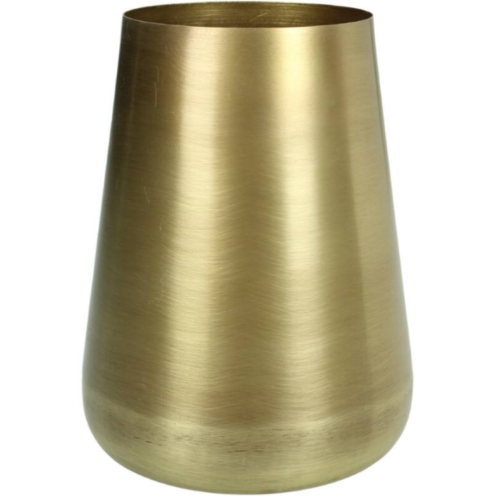 Ваза "XET-1057", металл, золотой