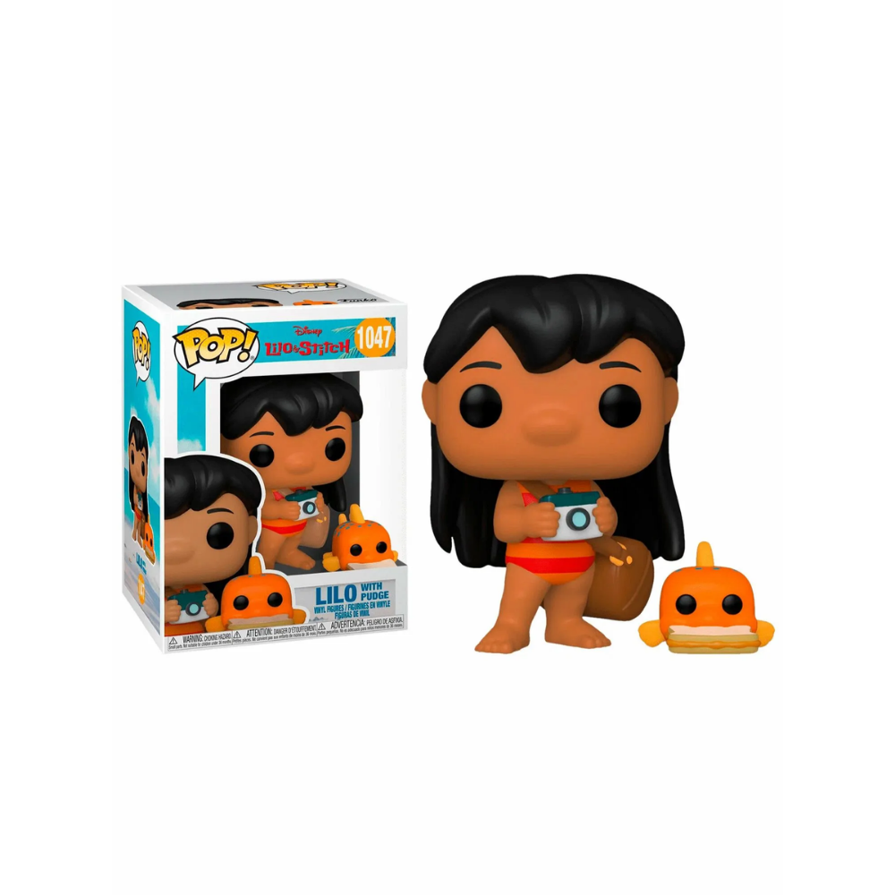 Фигурка Funko POP! Лило и Стич: Лило с рыбкой Пудж - 3