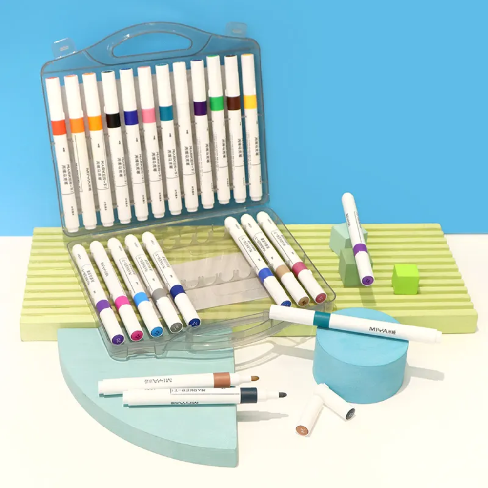 Маркеры художественные для скетчинга "Himi Miya", акриловые, набор, 48 цветов - 5