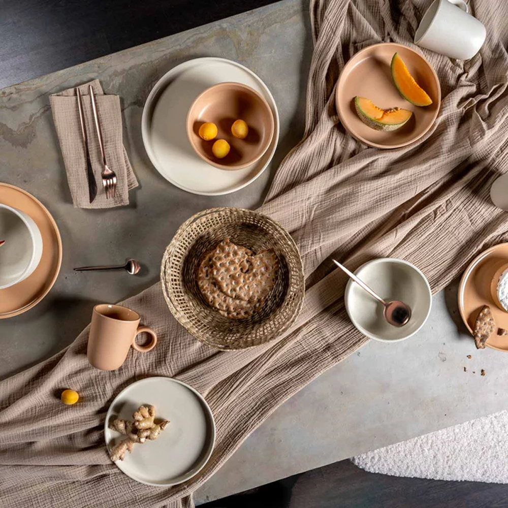 Чаша керамическая "ROMA", 16 см, кремовый - 5