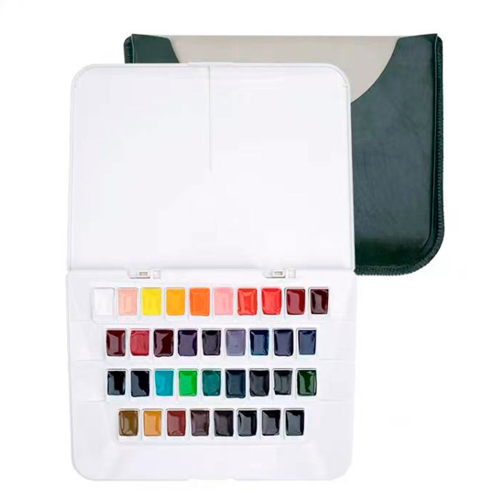 Набор красок акварельных "Himi Original Premier", 36 цветов, кюветы