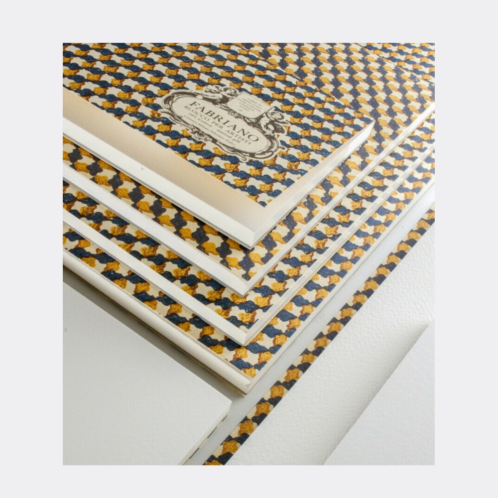 Блок-склейка бумаги для акварели "Fabriano. Blocco Per Artisti", 50 % хлопок, торшон, 31х46 см, 300 г/м2, 20 листов