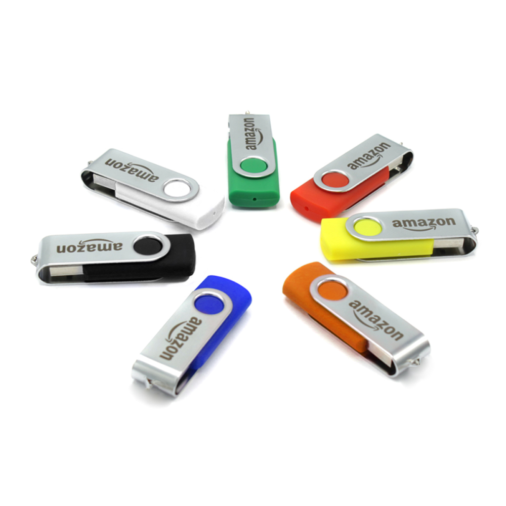 USB Flash 2.0 16 Gb VDF-008, пластик, метал, желтый  - 4