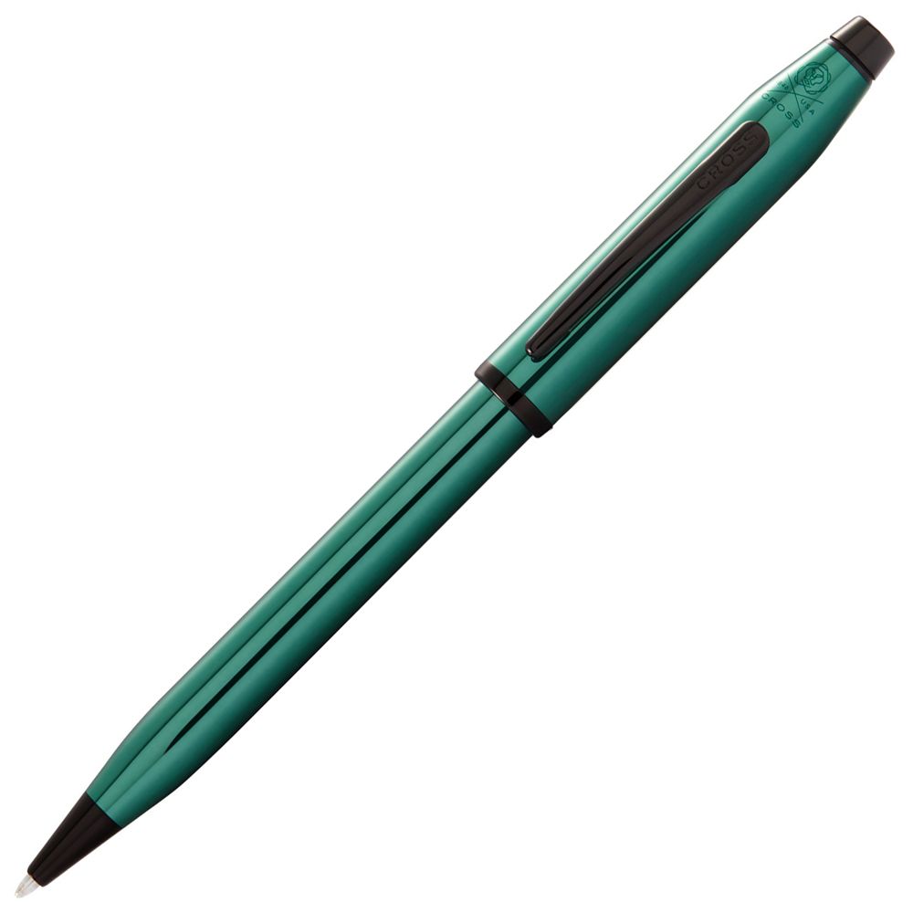 Ручка шариковая автоматическая "Cross Century II", 0.5 мм, зеленый, стержень черный