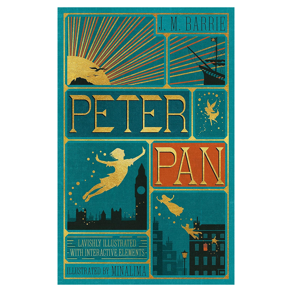 Книга на английском языке "Peter Pan MinaLima Ed", James Barrie