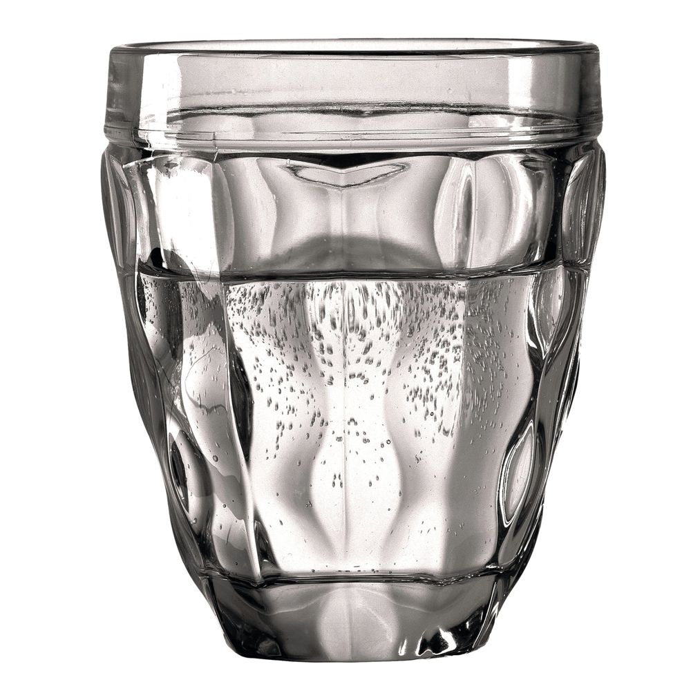 Набор стаканов "Brindisi", стекло, 270 мл, 6 шт, антрацит