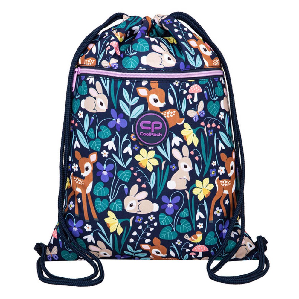 Мешок для обуви Coolpack "Oh my deer", 42.5x32.5, разноцветный 