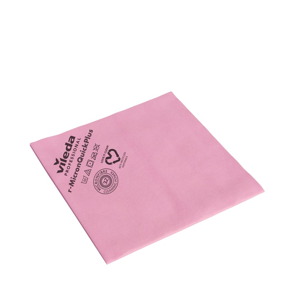 Салфетка из микроволокна "р-НаноТек Микрон" 38*40см, красный, 5 шт./уп.