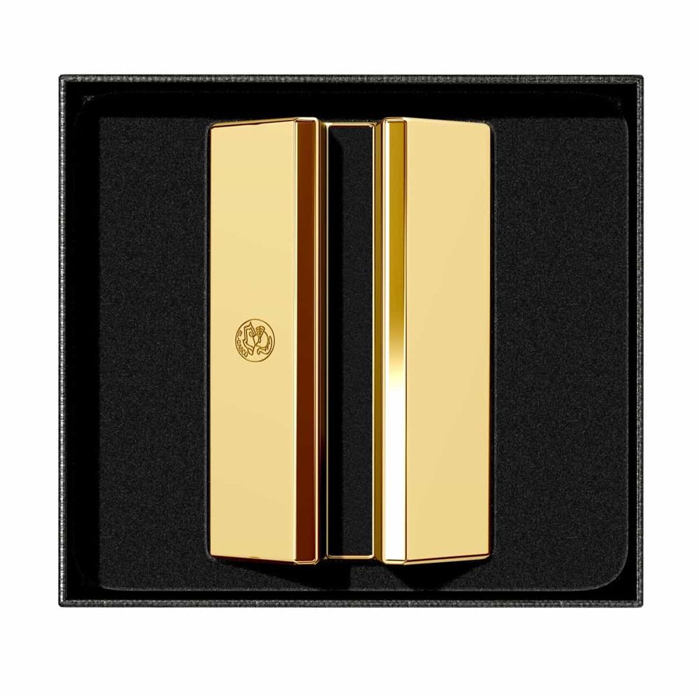 Держатель для визиток "M-670", золотистый - 4