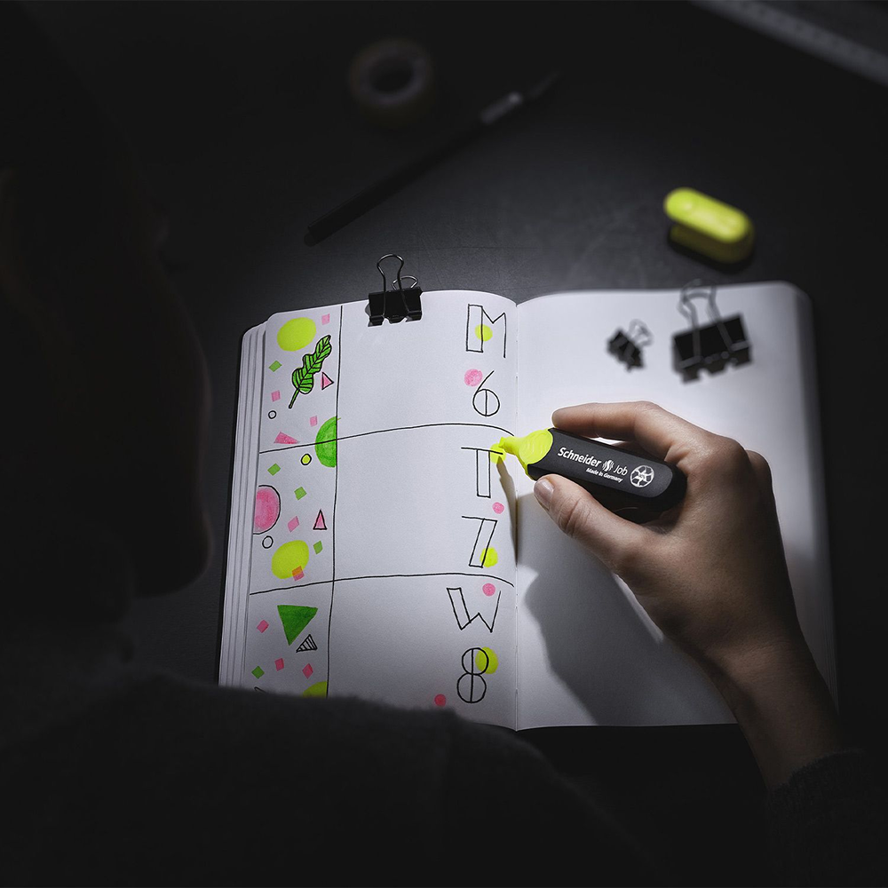 Маркер текстовый "Job", сиреневый - 3