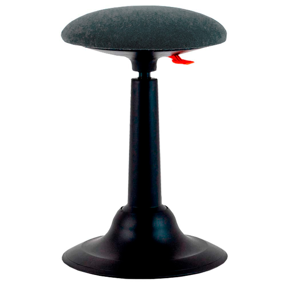 Стул для активного сиденья "Cloud", пластик, черный, серый