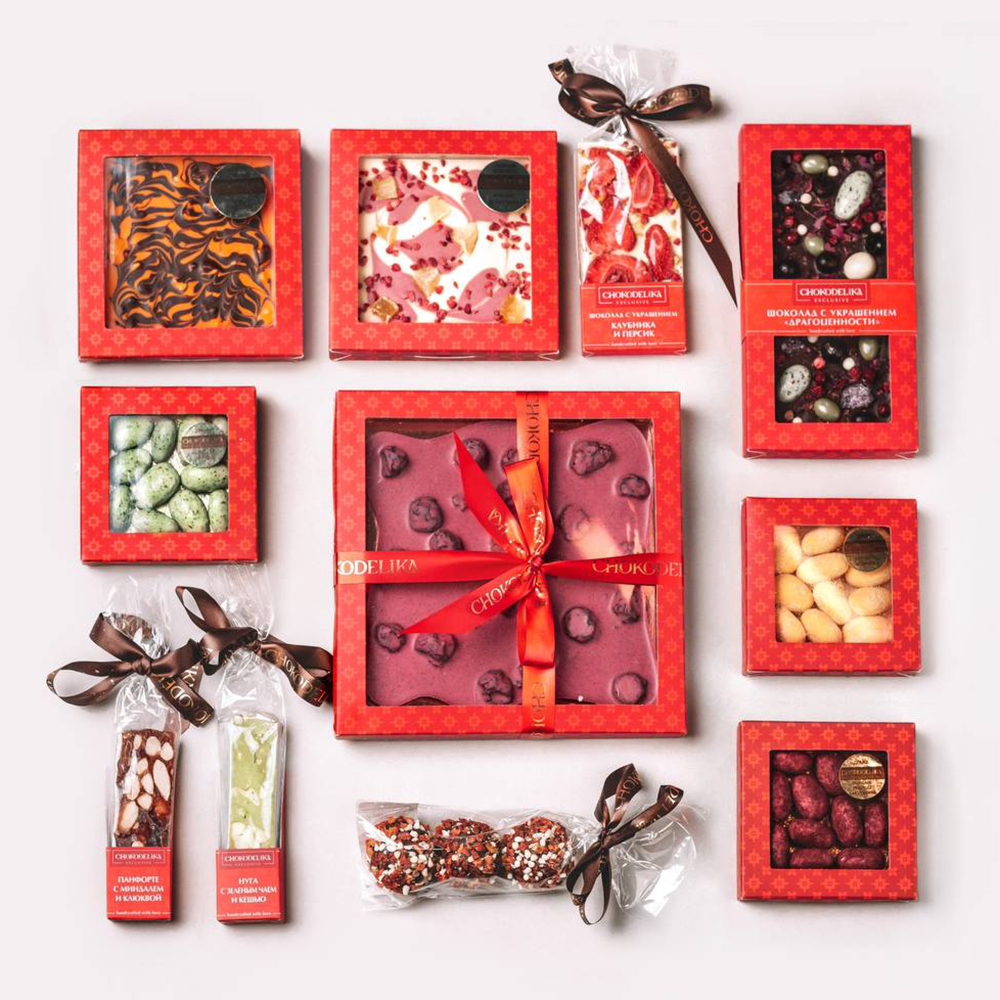 Шоколад молочный "Фундук, крокант, карамель", 100 г - 3