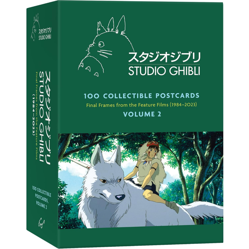 Открытки на английском языке "Studio Ghibli. 100 Collectible Postcards Vol. 2"