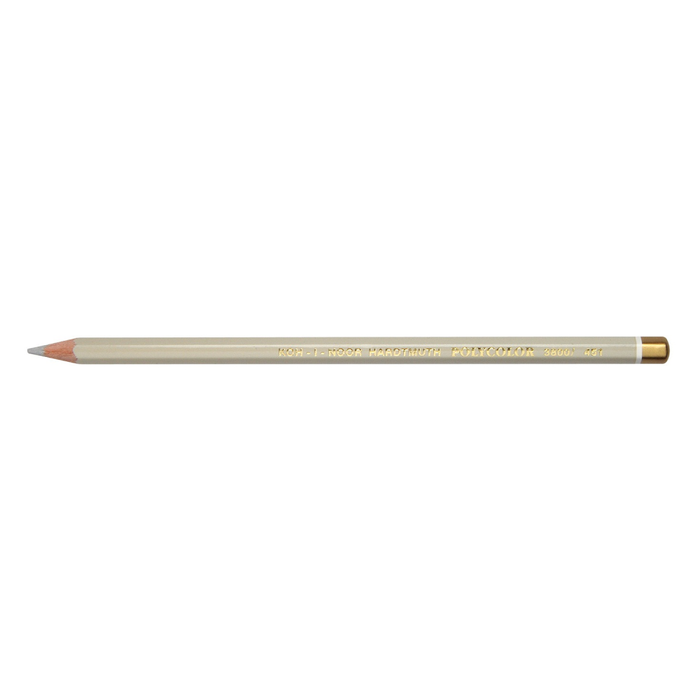 Карандаш цветной Koh-I-Noor "Polycolor 3800", 451 серый теплый 1