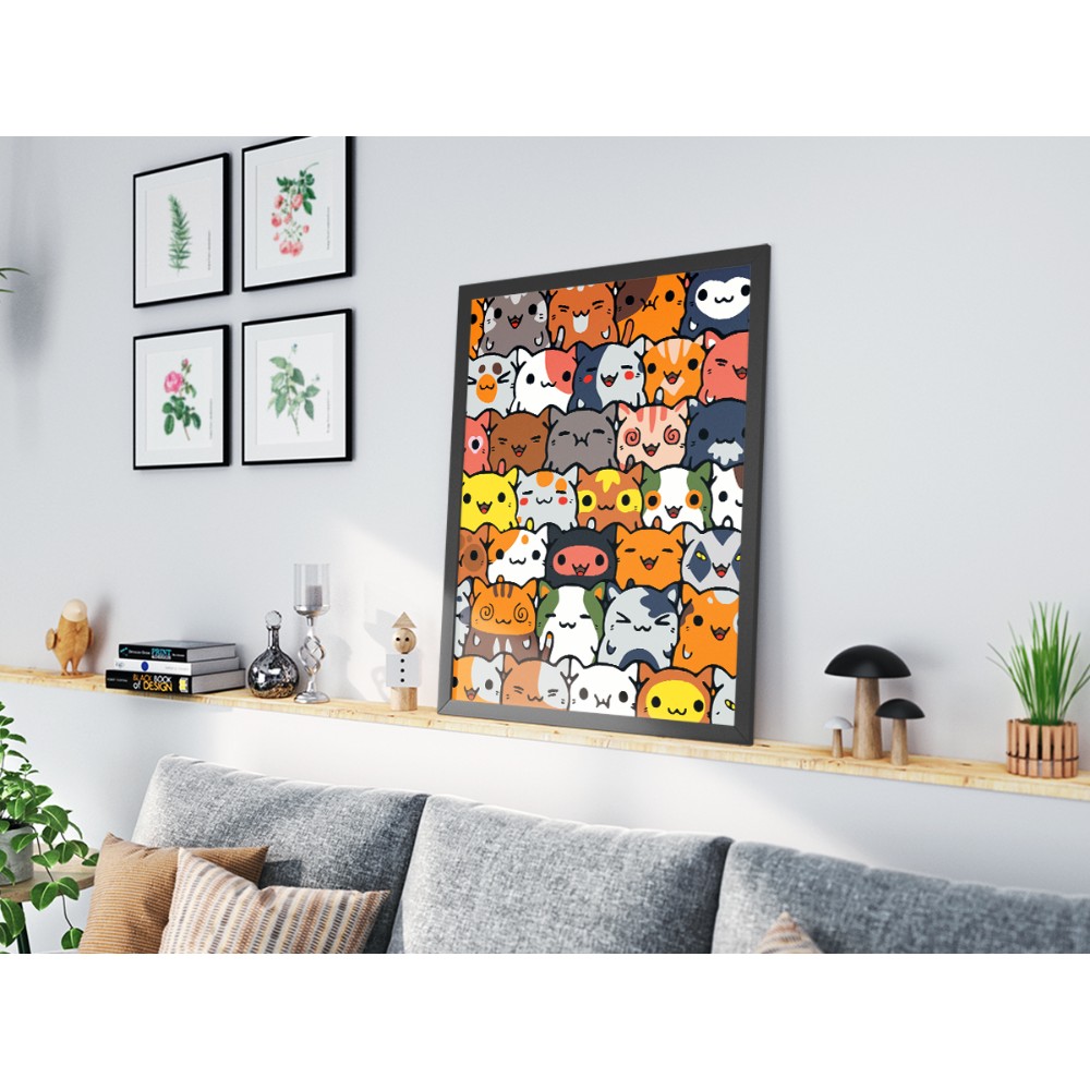 Картина по номерам "Котики" - 5