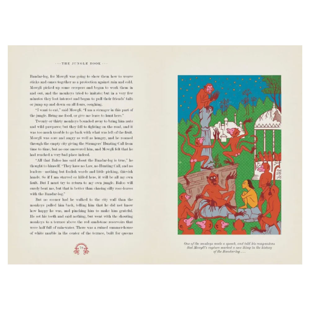 Книга на английском языке "The Jungle Book MinaLima Ed", Rudyard Kipling - 7