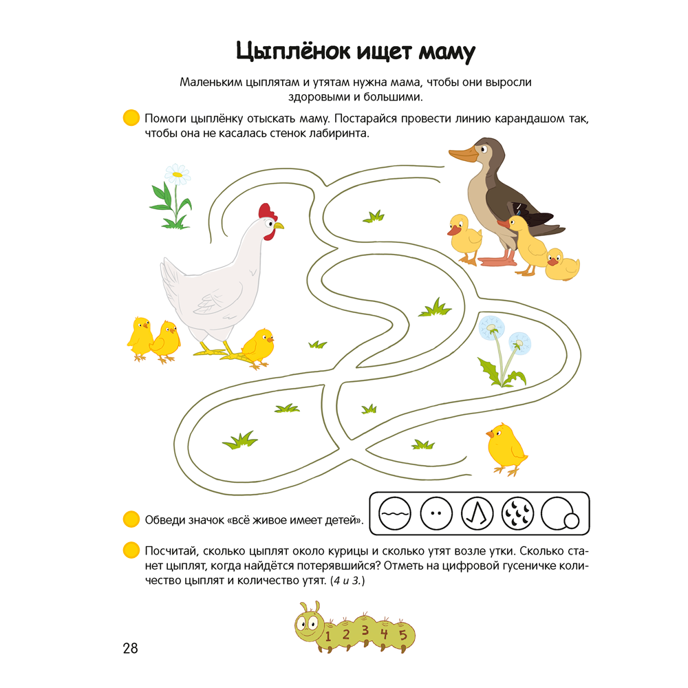 Книга "Умней-ка. 4-5 лет. Знакомство с природой", Петрикевич А. А. - 5