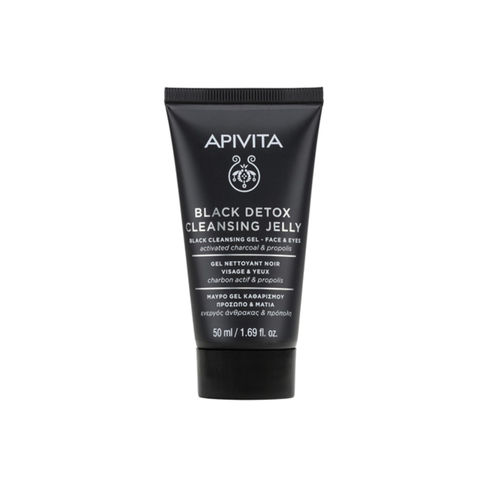 Гель для лица и глаз Apivita. Black, 50 мл