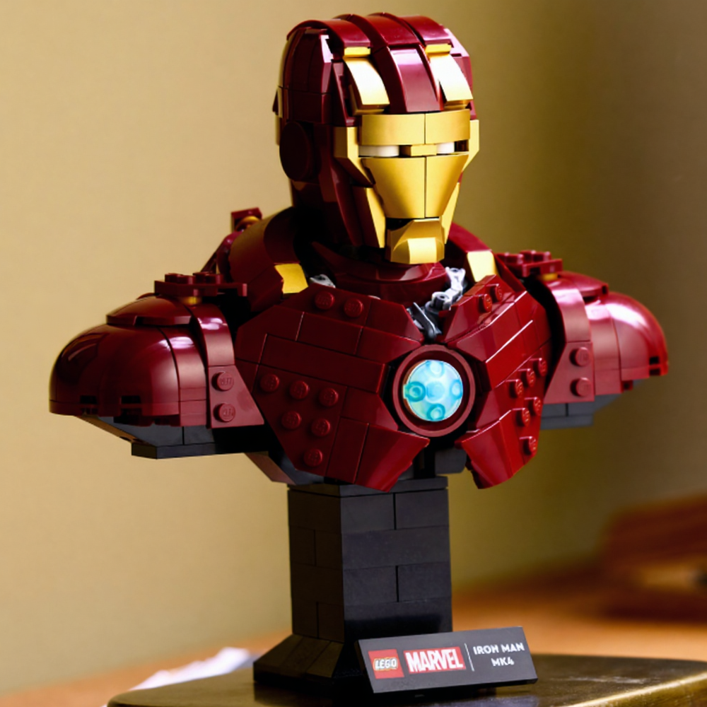 Конструктор "Lego", "Бюст железного человека MK4" - 6
