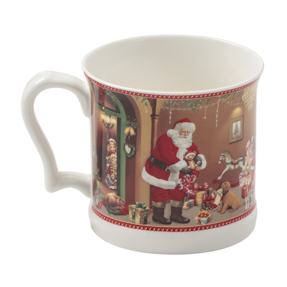 Кружка керамическая "Ночь чудес", 420 мл, разноцветная