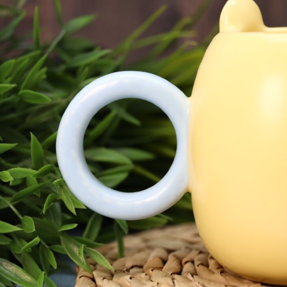Кружка "Honey bear", керам., 560 мл., желтый