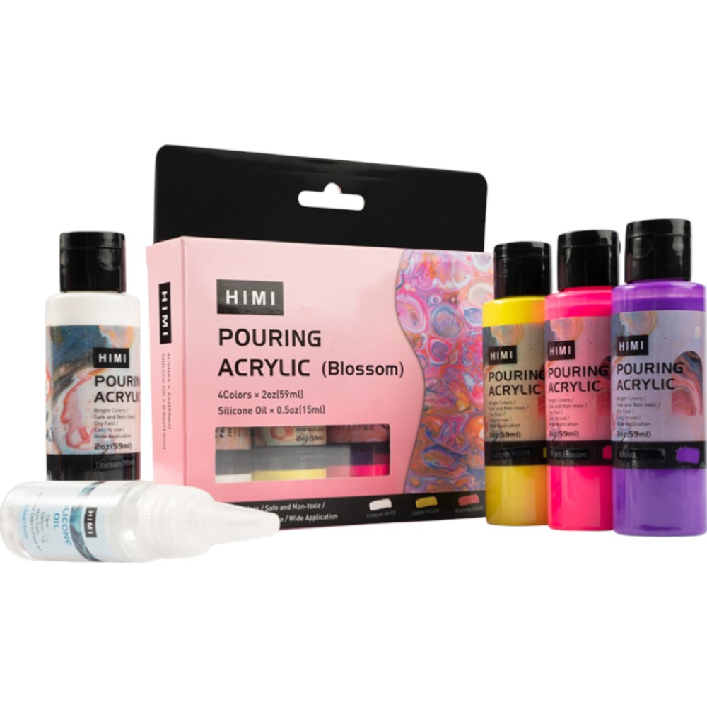 Краски акриловые для пуринга 