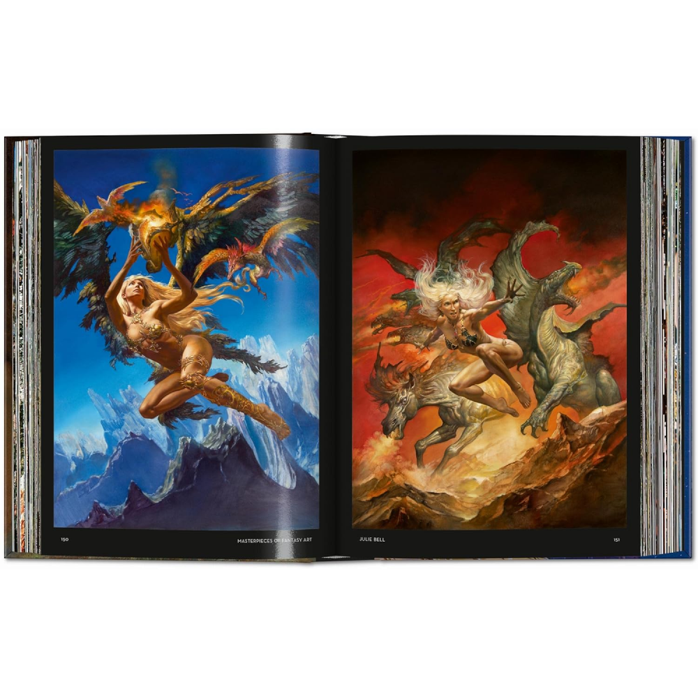 Книга на английском языке "Masterpieces of Fantasy Art"