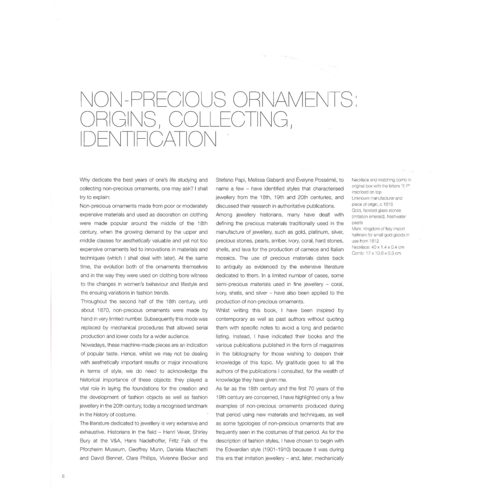 Книга на английском языке "Adorning Fashion. The History of Costume Jewellery to Modern Times", Deanna Farneti Cera - 4