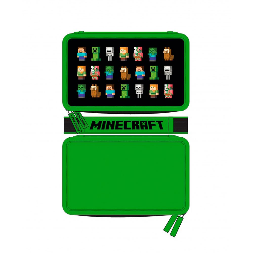 Пенал "Minecraft", 2 отделения