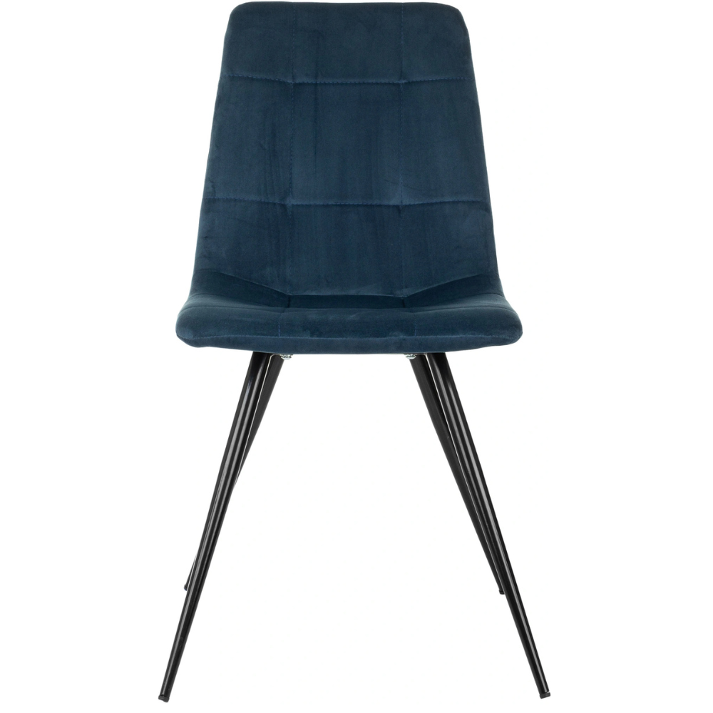 Стул Бюрократ "CH-K1_4", ткань, синий, металл, комплект 4 штуки - 3