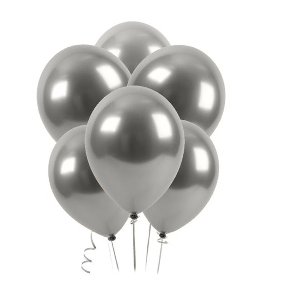 Шар воздушный "242300", 30 шт, серебристый