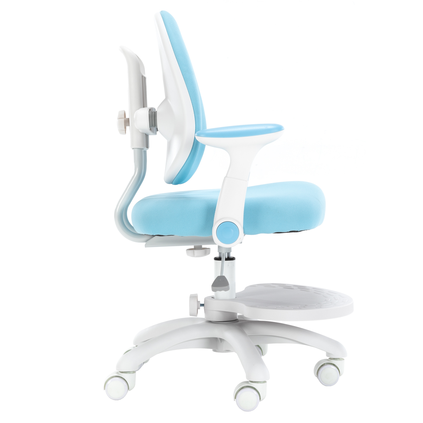 Кресло детское Everprof Kids 104, ткань, пластик, голубой - 3