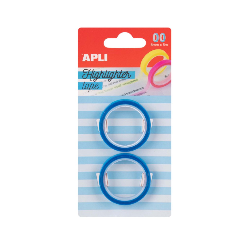 Лента-текстовыделитель "Apli", ассорти - 4