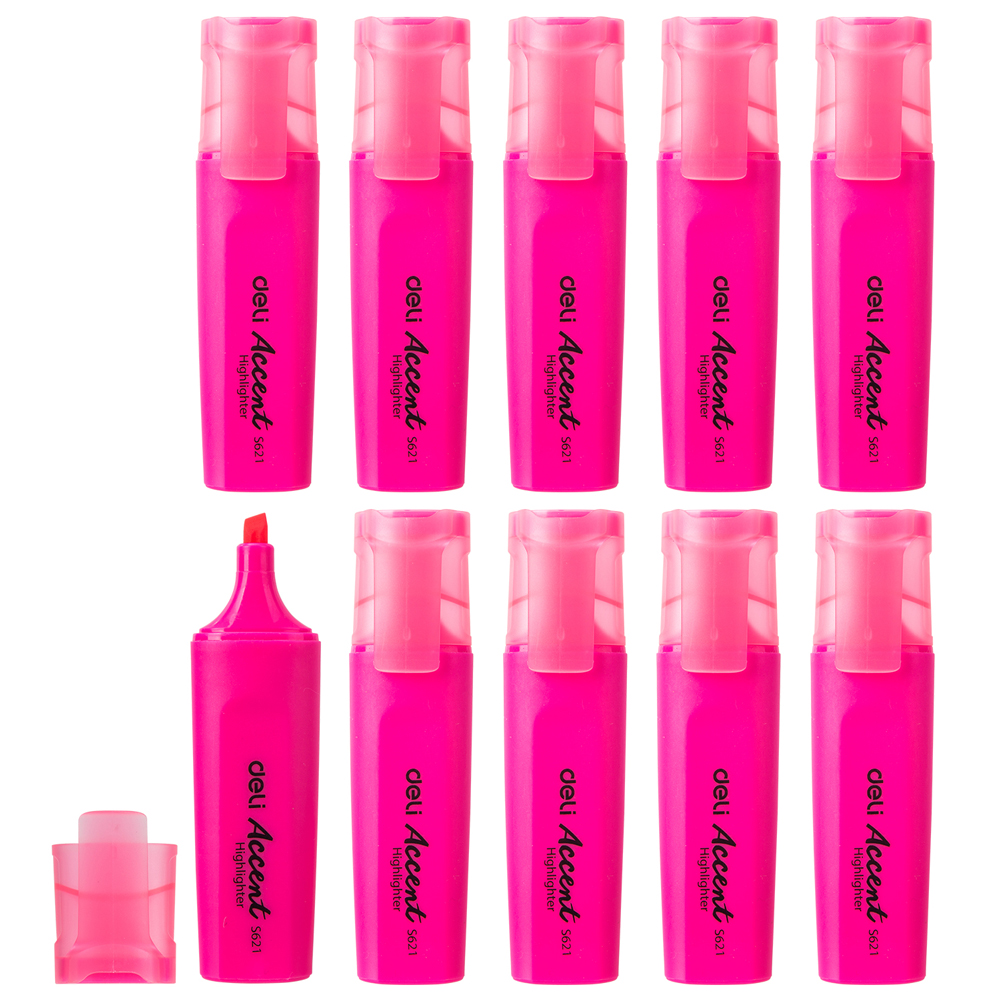 Маркер текстовый "Accent", розовый - 3