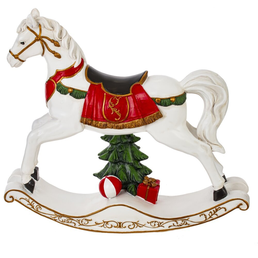 Фигурка "Лошадка-качалка", 27 x 6 x 25 см, разноцветный