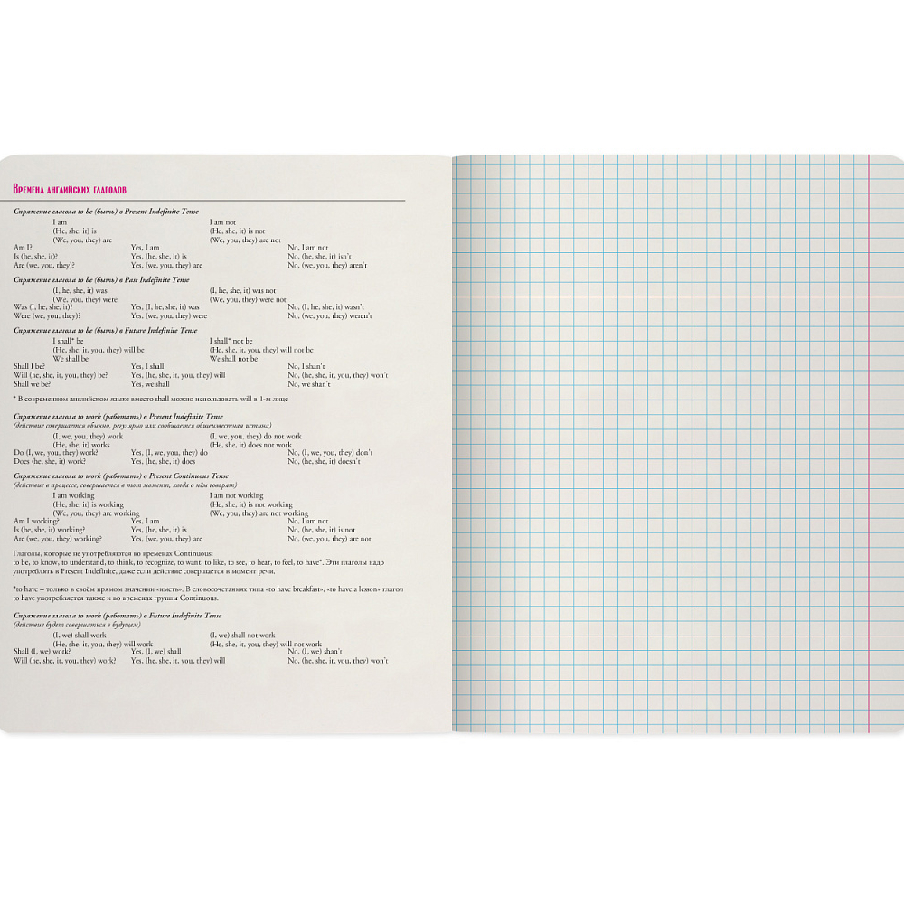 Тетрадь "Зверобудни. Английский", A5 48 листов, клетка, черный - 4