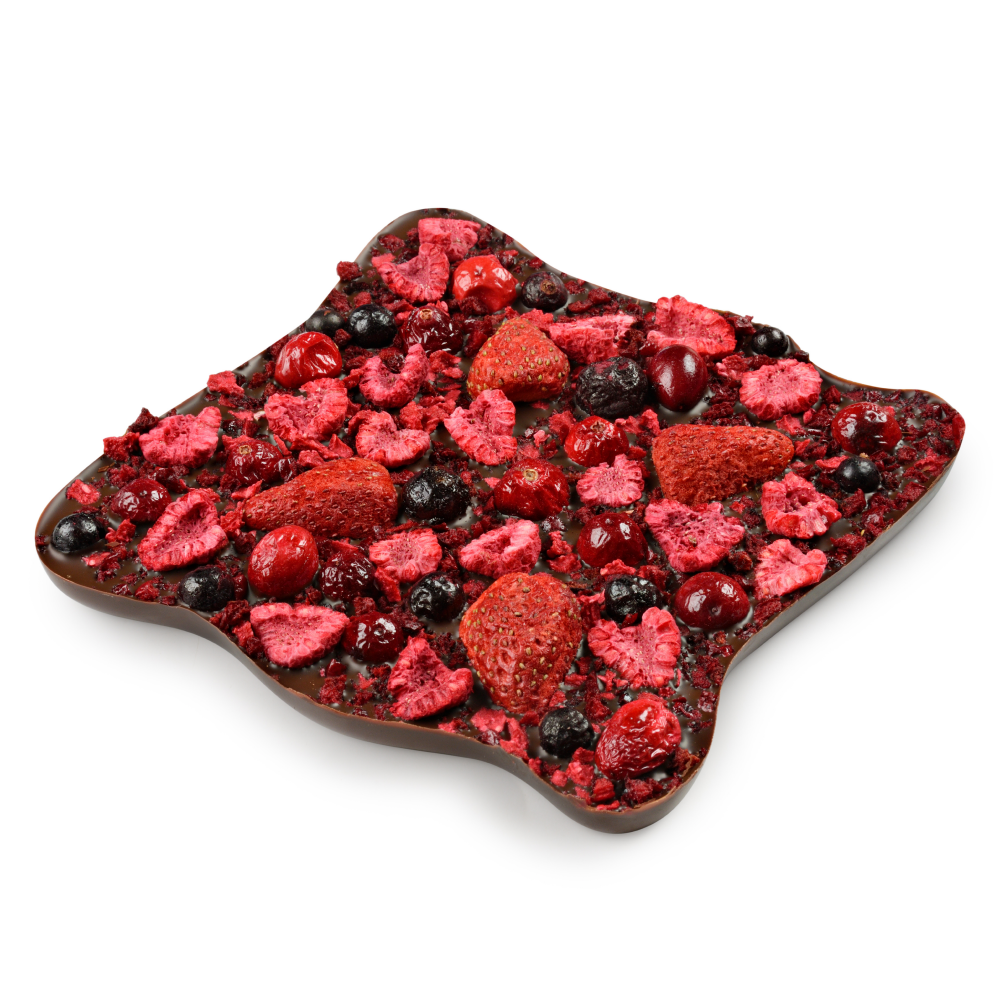 Шоколад темный "Бэррифест", 150 г, с новогодней биркой 