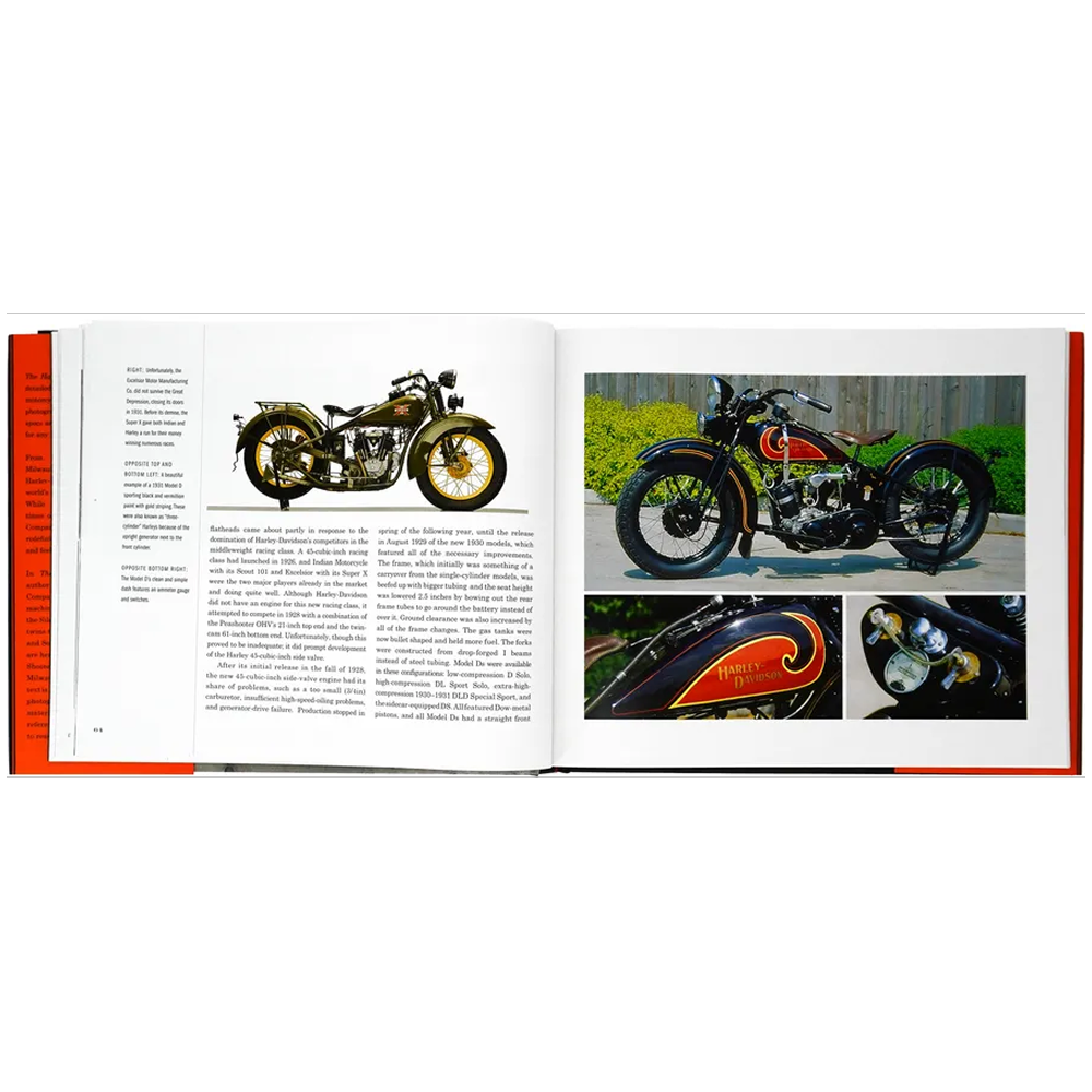 Книга на английском языке "The Harley-Davidson Source Book", Mitch Bergeron - 6
