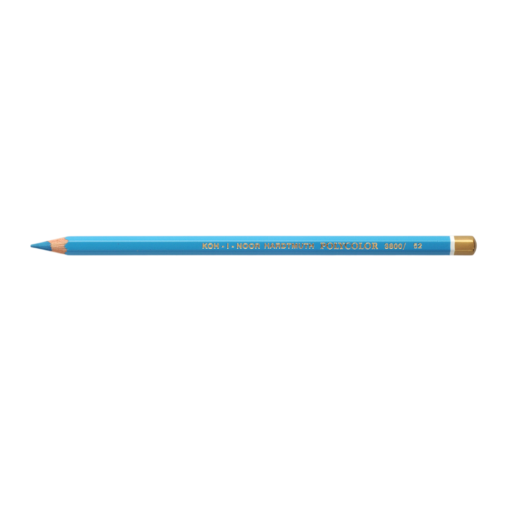 Карандаш цветной Koh-I-Noor "Polycolor 3800", 052 прозрачный синий темный