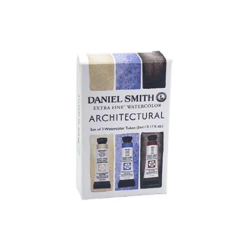 Набор красок акварельных "Daniel Smith. Architectural Set", 3 цвета, 5 мл, тубы