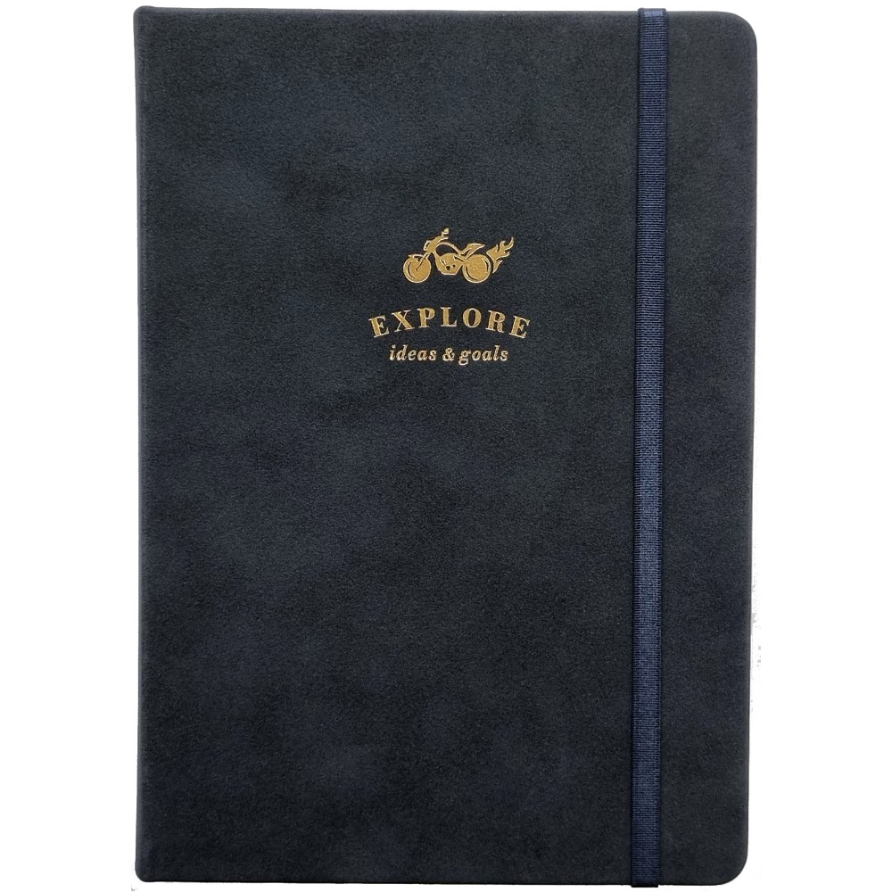 Ежедневник датированный "Explore" 2026, А5, 352 страницы, синий