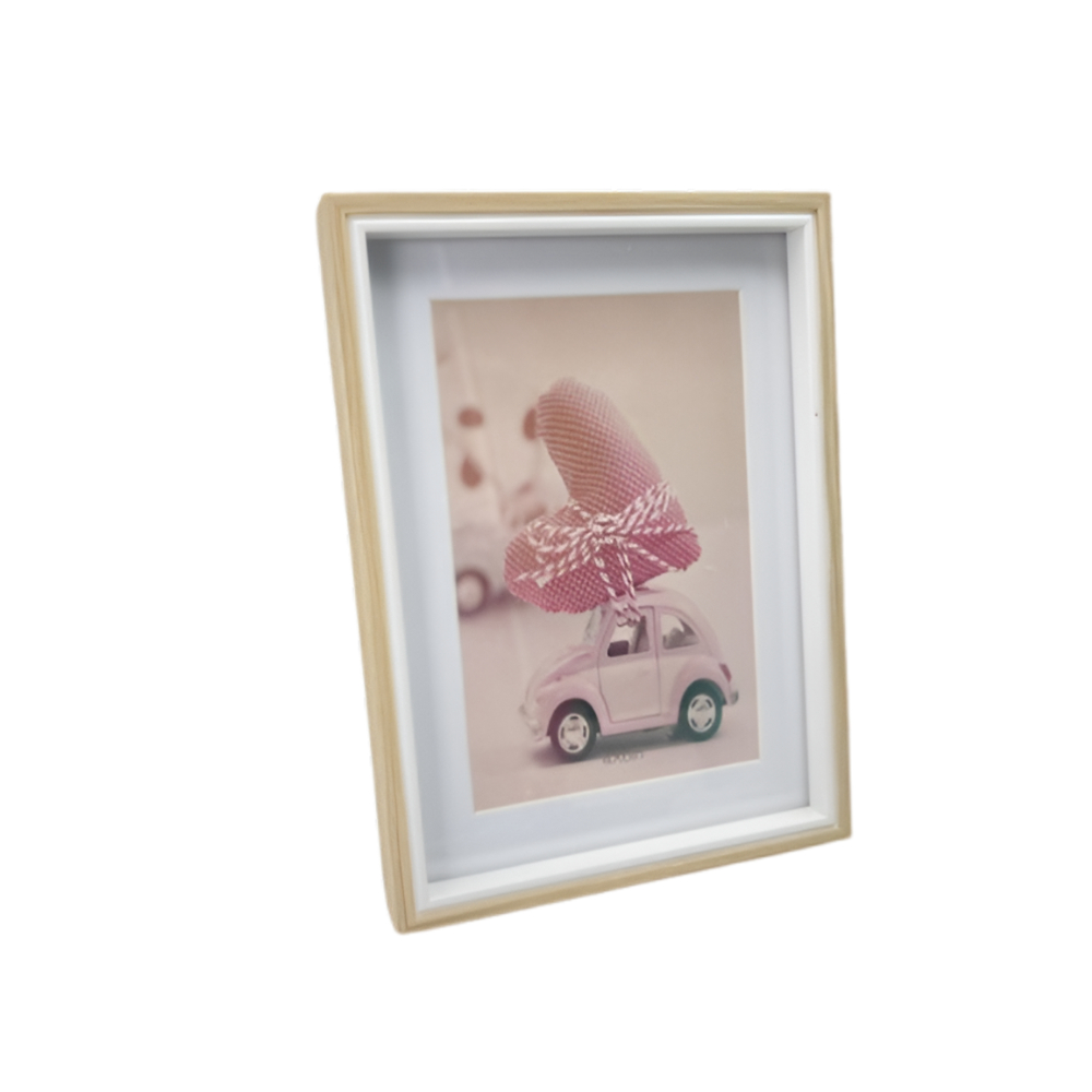 Фоторамка "Pink world", 10x15 см, дерево