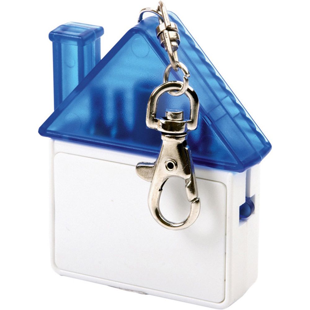 Набор отверток-брелок "Домик", белый, синий