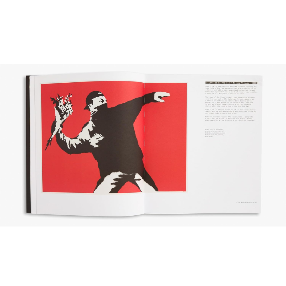 Книга на английском языке "Banksy. The Prints", Roberto Campolucci-Bordi, Paul Coldwell