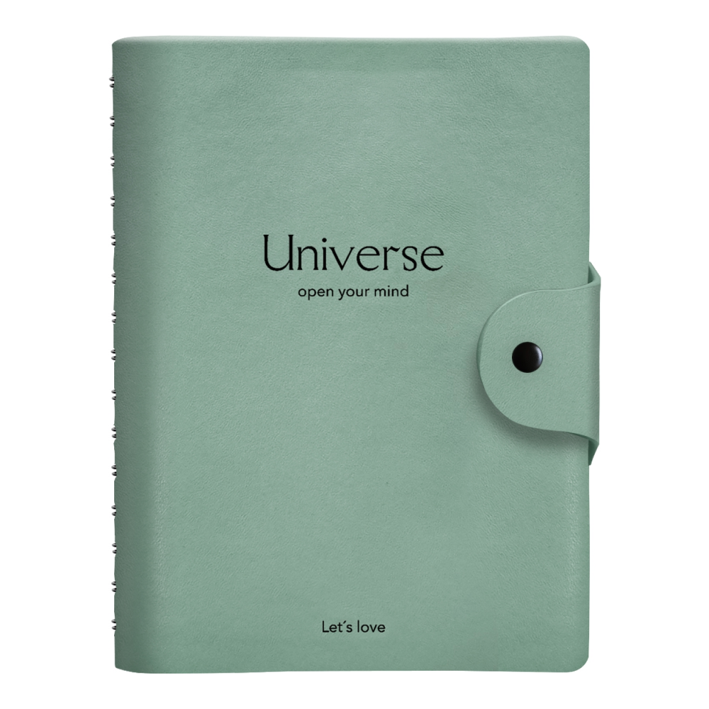 Блокнот "Universe", А5, 96 листов, в клетку, мятный