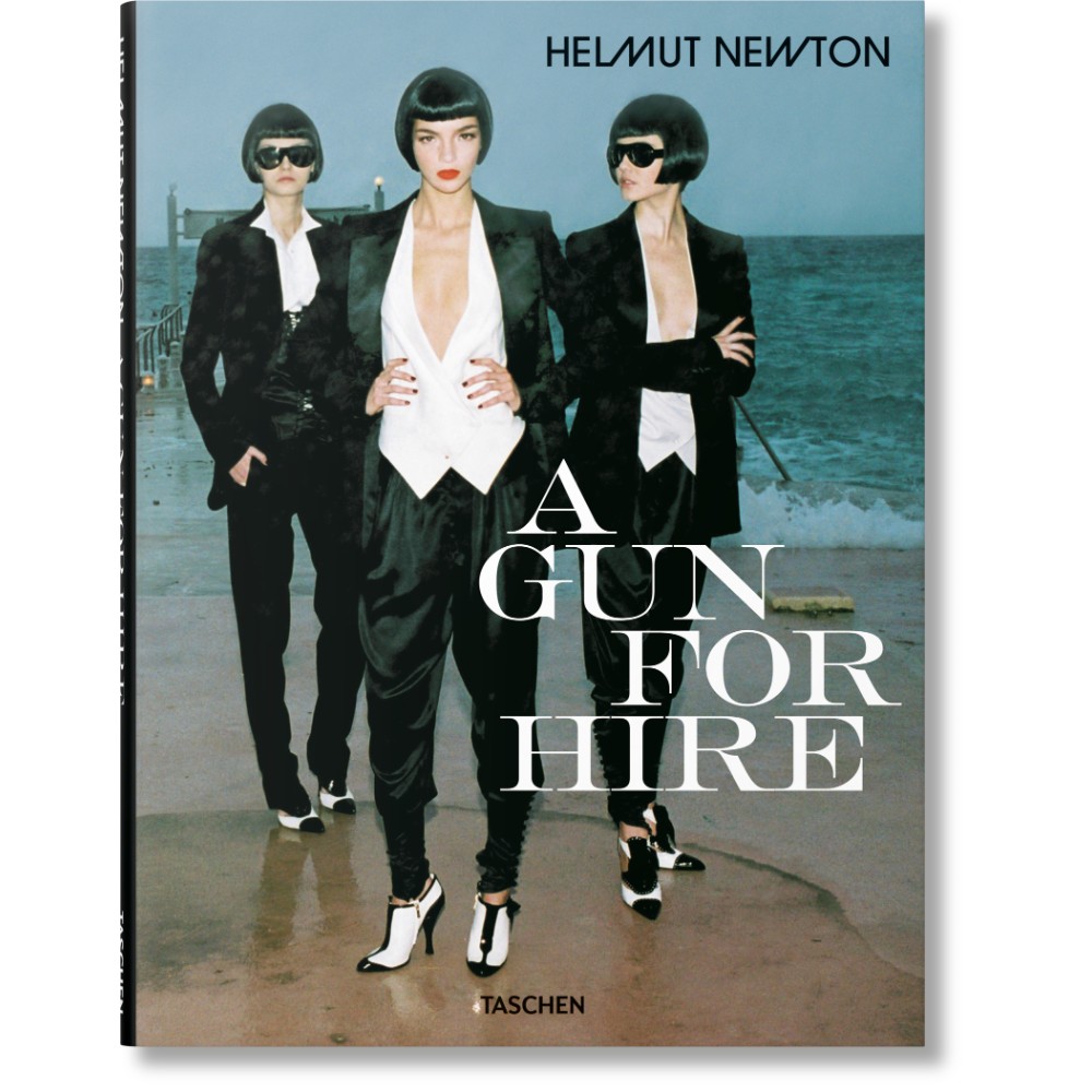 Книга на английском языке "A Gun for Hire", Helmut Newton