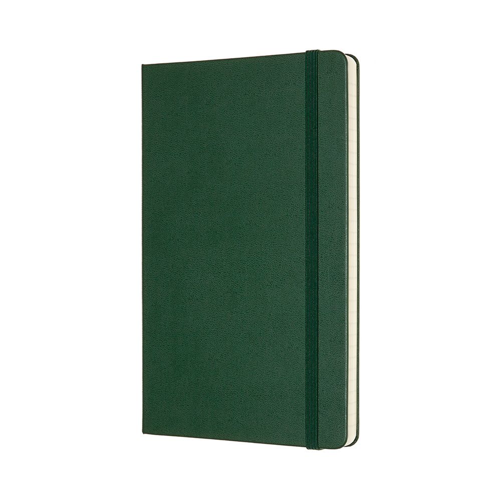 Блокнот "Classic Large", А5, 120 листов, линейка, зеленый